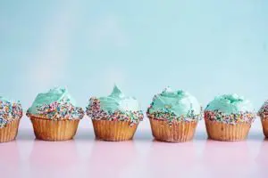 Sprinkle Cupcakes