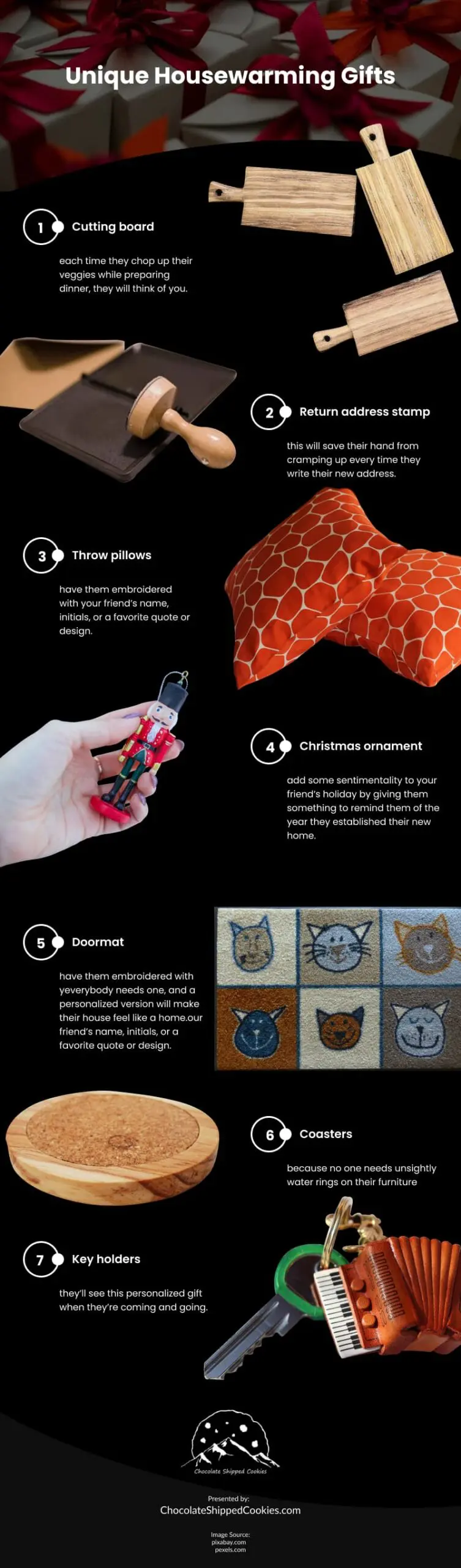 Unique Housewarming Gifts Infographic