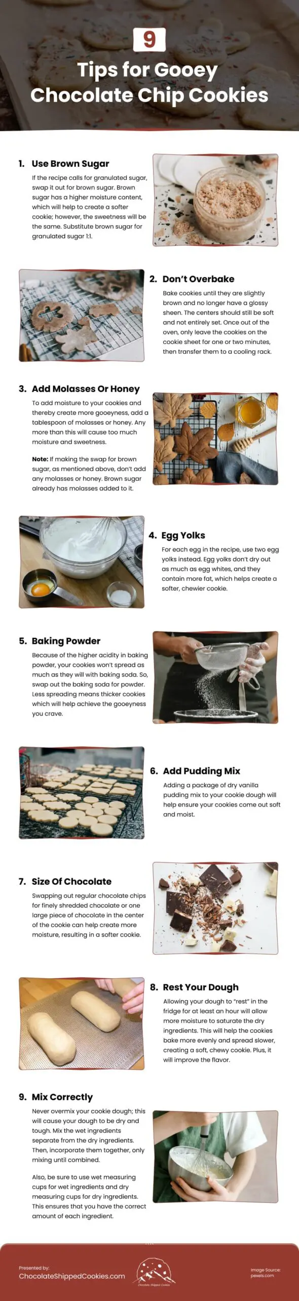 9 Tips for Gooey Chocolate Chip Cookies