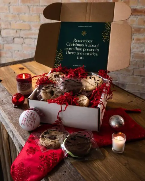 Mail Christmas Cookies Package