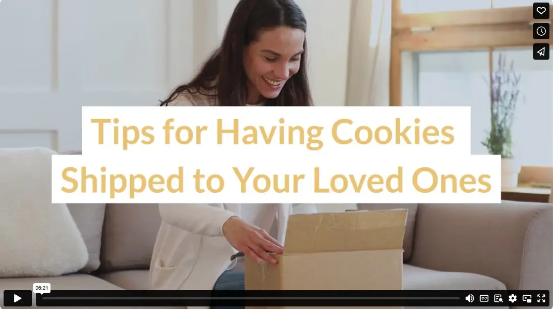 Tips for Having Cookies Shipped to Your Loved Ones