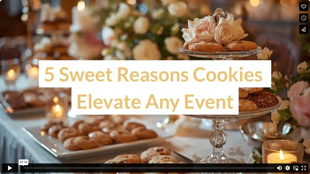 5 Sweet Reasons Cookies Elevate Any Event