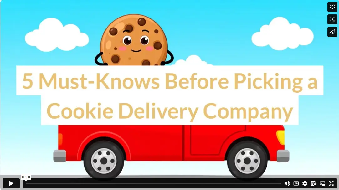5 Must-Knows Before Picking a Cookie Delivery Company