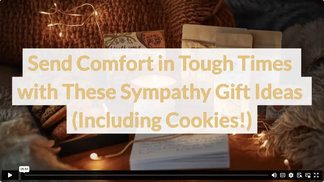 Send Comfort in Tough Times with These Sympathy Gift Ideas (Including Cookies!)