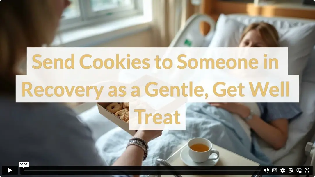 Send Cookies to Someone in Recovery as a Gentle, Get Well Treat