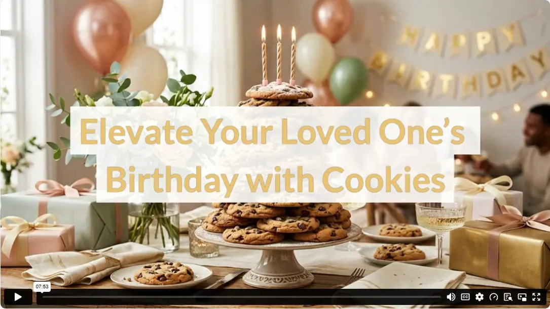 Elevate Your Loved One’s Birthday with Cookies