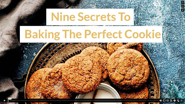 Nine Secrets To Baking The Perfect Cookie