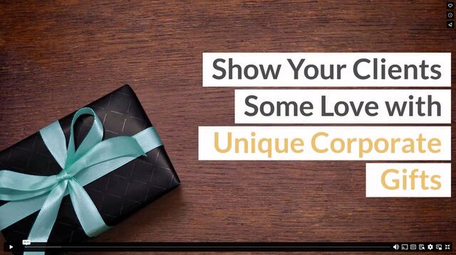 Show Your Clients Some Love with Unique Corporate Gifts