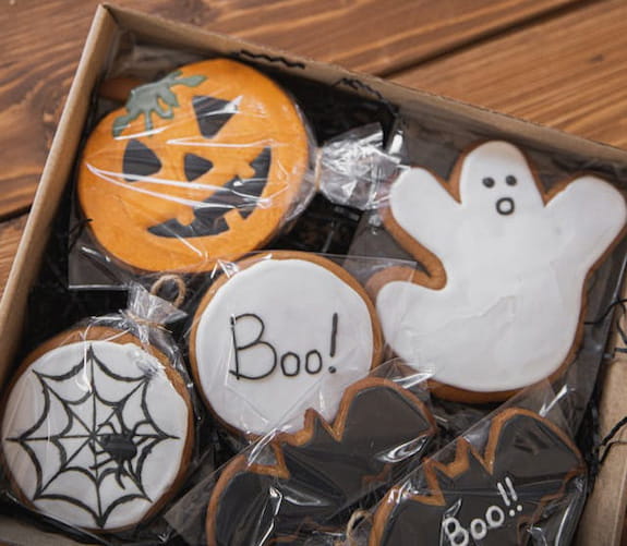 Halloween cookie gifts