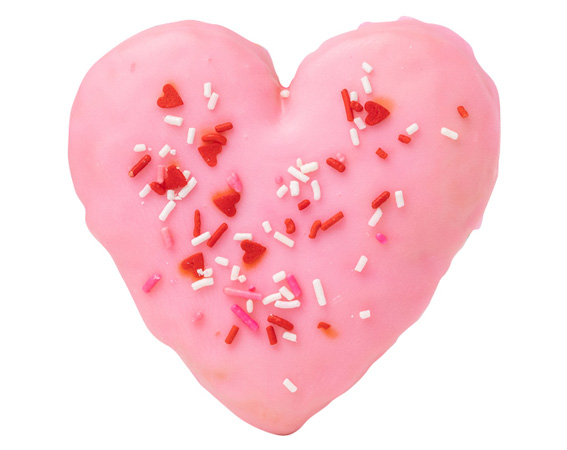 valentines heart cookie gift
